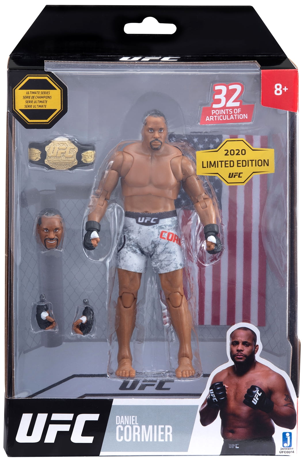 Limited Edition UFC Ultimate Collector Series 6 Jon Jones Action Figure 