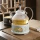 thumbnail image 2 of Tetera de estilo japonés con aislamiento térmico para el hogar, tetera con forma de flor, horno hueco, temperatura de color variable, estufa de té, velas, restaurante, hotel, 2 of 5