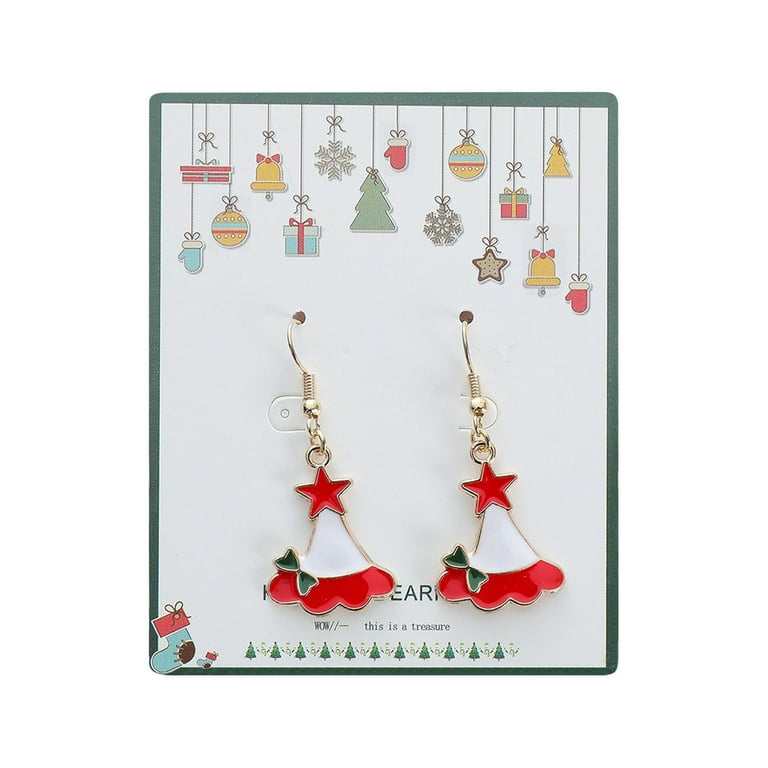 Christmas earrings at on sale walmart