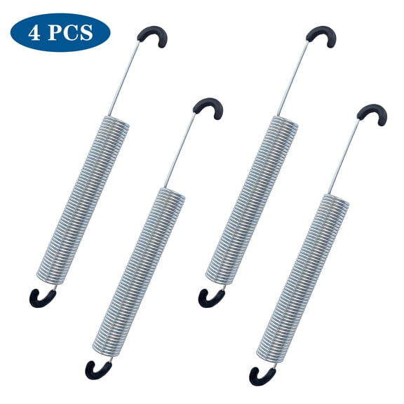 7 inch Replacement Recliner Sofa Chair Mechanism Tension Steel Spring 4Pcs Long Neck Hook Style