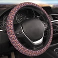 thumbnail image 6 of KLL Car Steering Wheel Cover, Universal 15 inch, Soft Elastic and Comfortable,Car Accessories Decorations-Skull colorful daisy, 6 of 7
