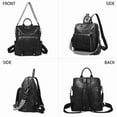 thumbnail image 7 of Sunyuer Backpack Purse for Women Fashion Ladies Womens Backpack PU Leather Convertible Travel  Bags Handbag, 7 of 7