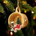 thumbnail image 3 of Bl-ack & Fri day Christmas Clearance! Christmas Pendant Ornaments Personality Ornaments Christmas Ornaments Christmas Tree Ornaments Ornaments Indoor Rear View Pendant Ornaments, 3 of 9
