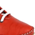 thumbnail image 4 of Mod Comfys Womens Flexi Softie Leather Sneakers, 4 of 4