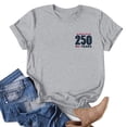 thumbnail image 6 of Duqingm America 250 Tshirt Women T-Shirt Summer 250 Years America Anniversary 250th Independence Day Freedom T-Shirt Grey,3XL, 6 of 7