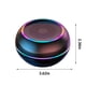 thumbnail image 3 of Altavoz Bluetooth Pisexur para hombre con sonido estéreo de 12 W, Bluetooth 5.0, emparejamiento estéreo inalámbrico, altavoz para el hogar, exteriores, viajes, electrónica infantil, organizador de el, 3 of 9