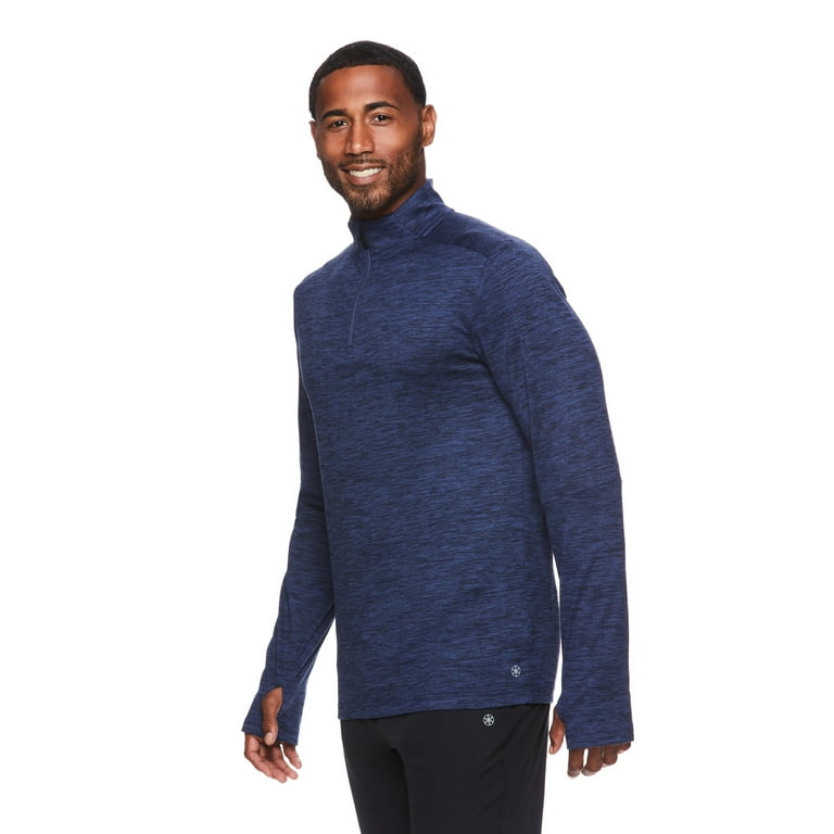 Gaiam Men's Power 1/4 Zip Pullover, Sizes S-XL 