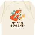 thumbnail image 4 of Inktastic My Nani Loves Me Cute Fox Boys or Girls Long Sleeve Baby Bodysuit, 4 of 5