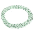 thumbnail image 1 of Corde de Démarrage à Rappel, Corde de Traction en Polyester 4mm Dia 10m 33 Pieds, Vert et Blanc, 1 of 6