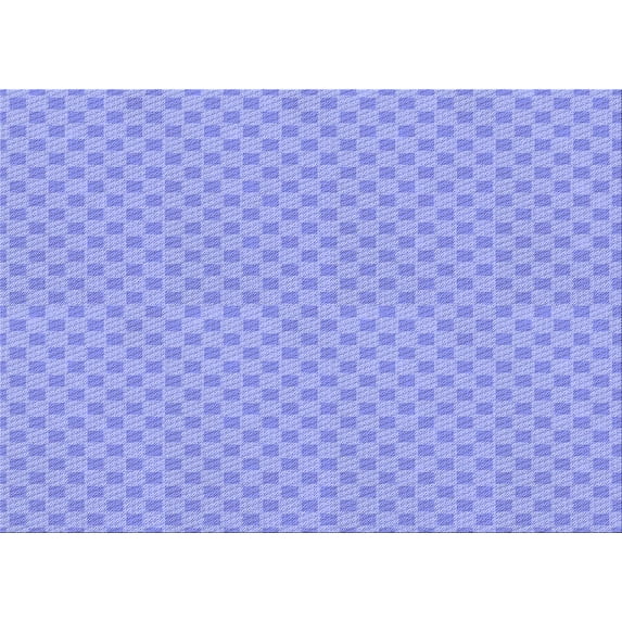 Ahgly Company Indoor Rectangle Patterned Light Slate Blue Area Rugs, 2' x 3'