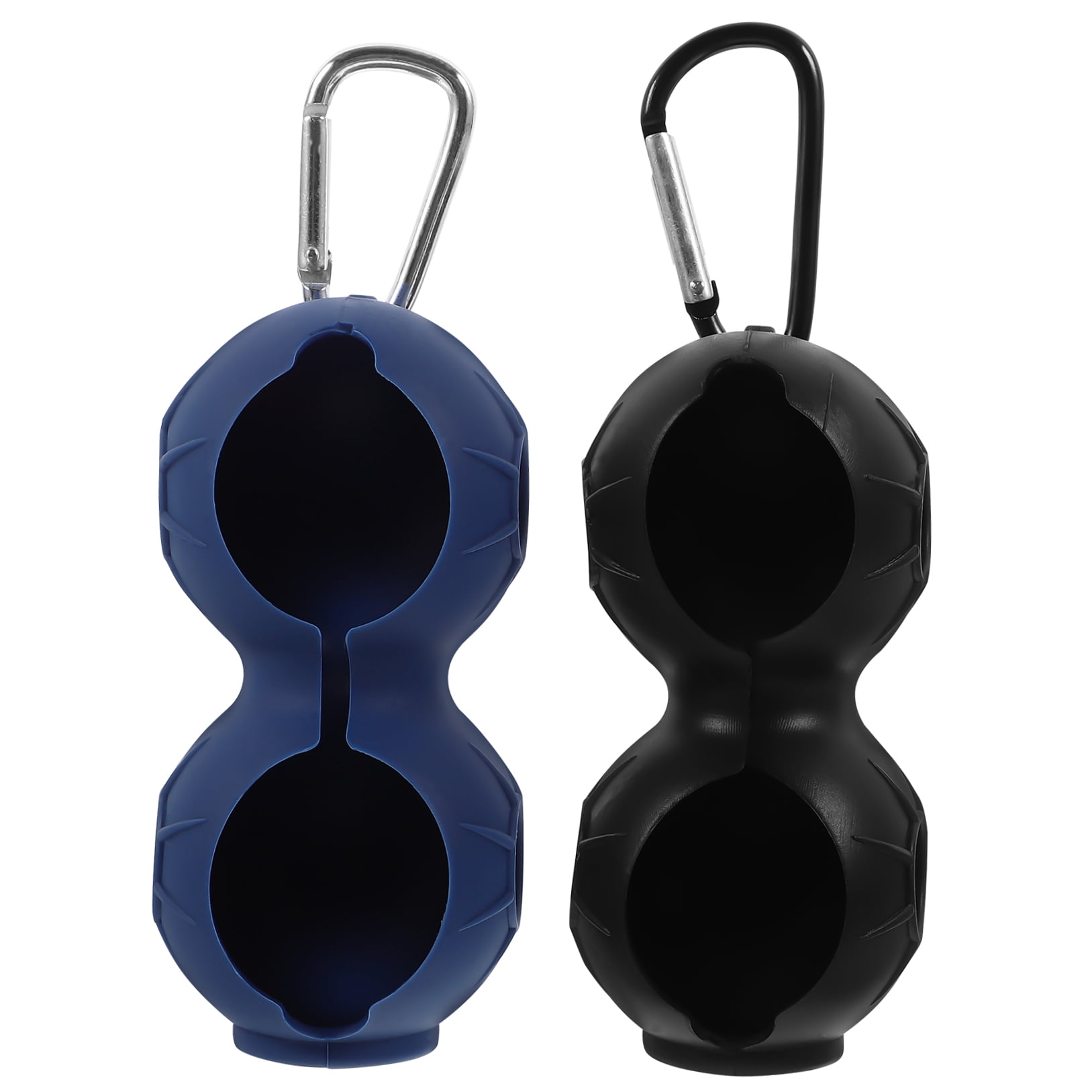 FRCOLOR 2Pcs Golfs Ball Sleeve Elastic Golfs Ball Bag Golf Ball
