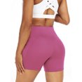 thumbnail image 3 of Cadmus Women's High Waist Tummy Control Yoga Shorts Spandex Compression Biker Shorts Side Pockets,3 Pack, 3 of 8