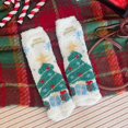 thumbnail image 2 of CPNG Fuzzy Socks for Kid, Cozy Socks Santa Plush Sleep Cozy Winter Soft Warm Fleece Fluffy Stockings Warm Fluffy Winter Slipper Christmas Sock Home Sleeping Sock, 2 of 7