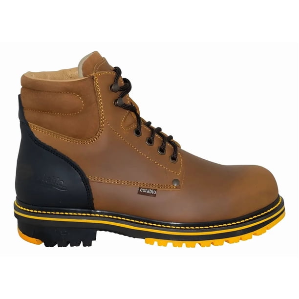 Bota De Trabajo Agujeta Establo Modelo 549 Casco Poliamida