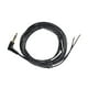 thumbnail image 1 of 1pc 1.2M DIY Cable de reparación de auriculares LC-OFC Alambre de cobre anóxico Cabezal de curvatura para uso de auriculares (Negro), 1 of 7