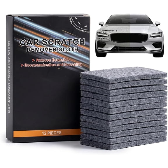 Car Cloth Scratch Remover for Paint, Sparkle Auto Scuff and Swirl Repair Towel for Cars Trucks SUVs and Motorcycles, All Colors(1Set)