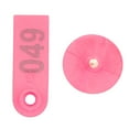 thumbnail image 4 of Numbered Ear Tag, Ear Tag Label, Rust-proof Livestock Accessory Cold-resistant For Sheep Breeding Stocks Rose Pink, 4 of 8