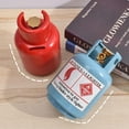thumbnail image 6 of Liamobondopolis Creative Gas Cylinder Piggy Bank Change Storage Jar - Unique Money Saving Jar for Kids, Ideal as a Christmas Gift Home Desktop Decor, 6 of 9