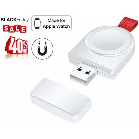 Black Friday Clearance!!!Wireless Watch Charger for Apple Watch, Portable Fast Wireless Charger Compatible with Apple Watch Series 4 3 2 1 44 mm 42 mm 40 mm