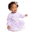 thumbnail image 2 of Wonder Nation Baby Girls' Embroidered Dress with Diaper Cover, 2-Piece, Sizes 0/3M-24M, 2 of 7
