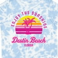 thumbnail image 4 of Inktastic Summer Enjoy the Sunshine Destin Beach Florida in Pink Boys or Girls Toddler T-Shirt, 4 of 5