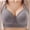 Grey, variant on Wireless Seamless Bra for Women JIANLAI Supportive Wireless Push Up Bra Full Coverage No Underwire Seamless Plus Size for Older Women Beige
