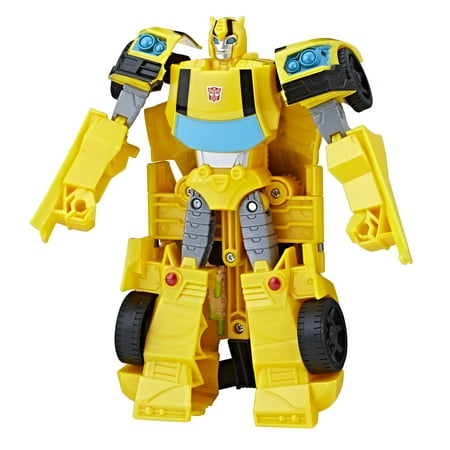 Transformers Toys Cyberverse Action Attackers Ultra Class Bumblebee Action (Best Action Figures Of The 80s)