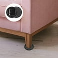 thumbnail image 4 of UPOUART Chair Leg Pads with Black and Felt Nonslip Floor Protectors for Furniture and Home Use, 4 of 8