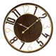 thumbnail image 2 of Reloj de pared colgante, regalo de recuerdo, silencioso, artesanía, decoración del hogar, reloj silencioso para cocina, granja, oficina, dormitorio Oro marrón, 2 of 8