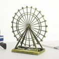 thumbnail image 5 of Godderr Metal Ferris Wheel Model Small Ornaments Living Room Furnishings Desktop Home Decorations, 5 of 5