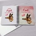thumbnail image 4 of Every Fart is Love Note German Shepherd Guilty Face Happy Valentine's Spiral Bound Journal Alsatian Dog Lover Gifts 5x7in Spiral Notebook - 01016, 4 of 5