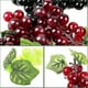 thumbnail image 2 of (Paquete de 9) Uvas artificiales, mini uvas, adornos colgantes de uvas, 2 of 5
