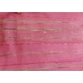 thumbnail image 2 of Art Tussar Silk x Gicha Coral with Gold Stripes 44quot; Wide [10953], 2 of 3