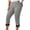 Grey, variant on Women's High Waisted 7/8 Length Workout Leggings with Lace Comfortable Stretchy Athletic Capris for Yoga Running and Daily Wear
