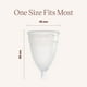 thumbnail image 4 of Copa menstrual DivaCup modelo 2 de silicona con vaso mezclador, 4 of 7