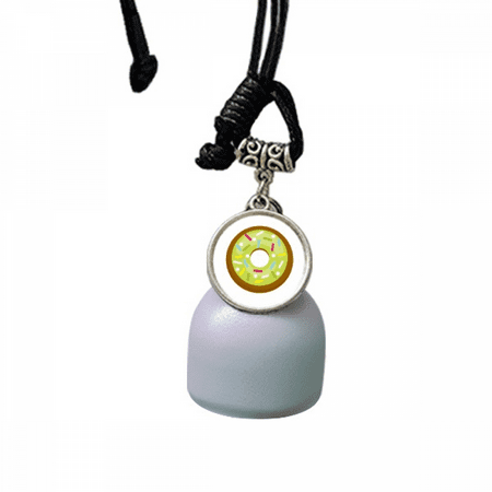 

Green Western Dessert Food Wind Chimes Bell Car Pendant