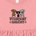 thumbnail image 4 of Inktastic Veterinary Assistant Vet Tech Girls Baby Dress, 4 of 5