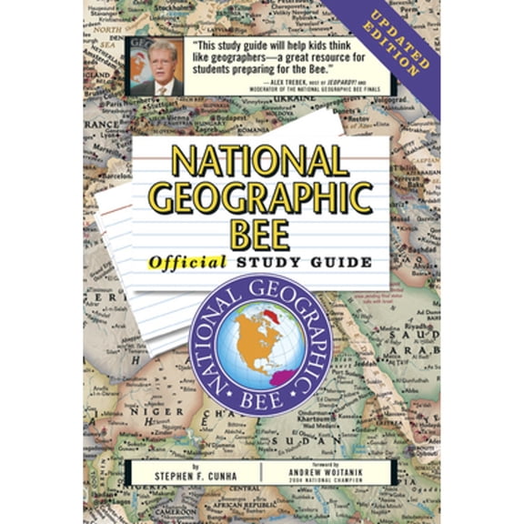 Pre-Owned National Geographic Bee Official Study Guide Updated Edition (Library Binding) 0792279972 9780792279976