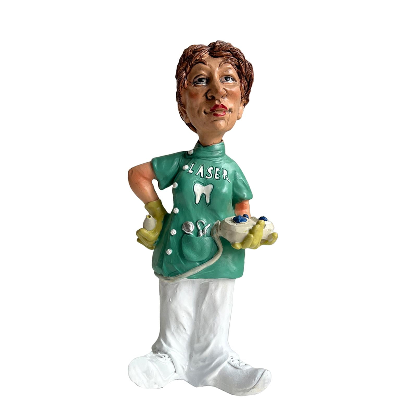 Tongina Person Sculpture Human Crafts Ornament Home Modern Worker Figurine Resin Figure Statue for Friends, Bedroom,Countertop,Family G