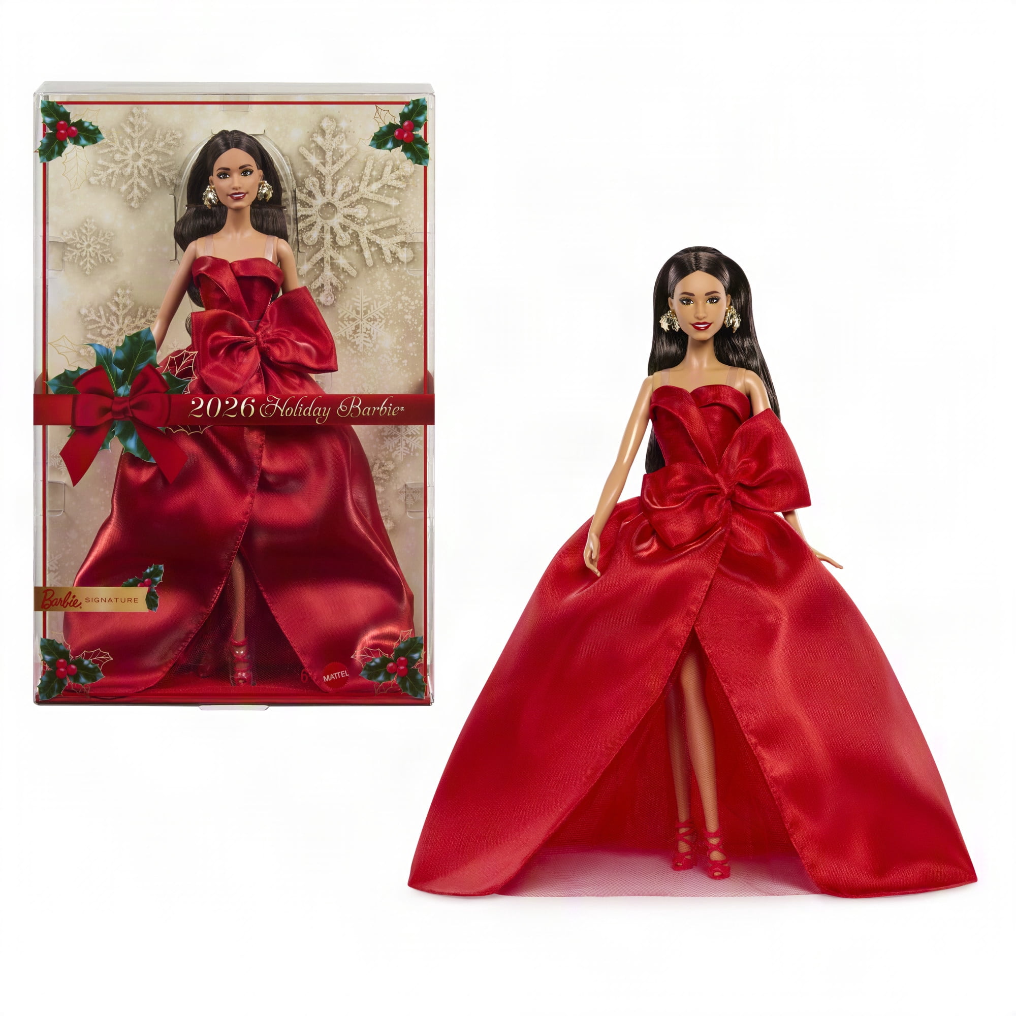Barbie, Holiday Barbie Fashion Doll, 2025, Seasonal Collector