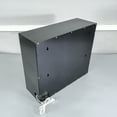 thumbnail image 3 of FixtureDisplays® Black Cell Phone Locker Charging Station Public & Private Use Keypad Electronic Lock Access Control 22.3 X 19.37 X 7.99"16866-new version, 3 of 12