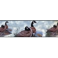 thumbnail image 2 of Concord Wallcoverings Canada Geese Wallpaper Border Brown, Black, Black, Blue 7 Inches by 15 Feet GL76361, 2 of 4