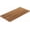 Walnut-1, variant on SolaceHue  Wood Table Top, 48 x 24 inch Solid One-Piece Desk top for Standard & Sit to Stand Height Adjustable Home Office Desk Frame, Rectangular Countertop Tabletop with 2 Cable Holes, Black