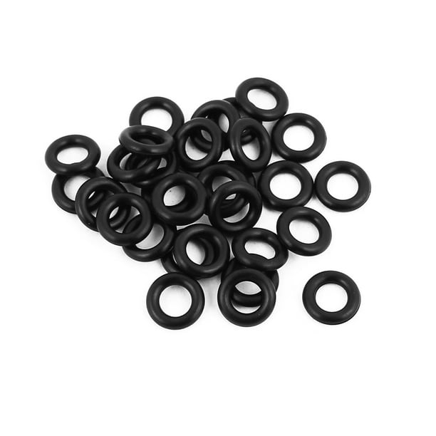 30Pcs 8.5 x 1.9mm Rubber Orings NBR Heat Resistant Sealing Ring