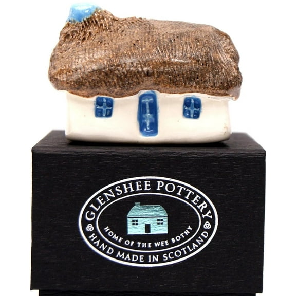 Wee Thatched Bothies in Gift Box by GlensheePottery