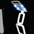thumbnail image 2 of 2piezas Lámpara de Lupa de Escritorio Iluminada con Luz en El Soporte LED Portátil Lupa de Bolsillo Visera Plegable 3X, 2 of 5