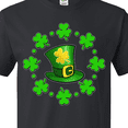 thumbnail image 4 of Inktastic St. Patricks Day Shamrocks and Hat T-Shirt, 4 of 5