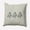 Latte, variant on Simply Daisy Mint Colored Triangle Trees Christmas Soft Spun Polyester Indoor/Outdoor Throw Pillow, 14" x 20"