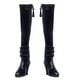 thumbnail image 1 of Botas de Mujer Elegantes con Cierre de Cremallera para Figuras de Acción 12'' Negro, 1 of 6