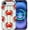Crab Seamless, variant on for iPhone 13/14 6.1inch, Shockproof Anti-Slip with Full-Body Protection Cover, Frosted Matte Textured Fashion Print Design for Girls BShop